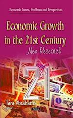 Economic Growth in the 21st Century