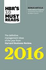 HBR's 10 Must Reads 2016