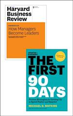 First 90 Days with Harvard Business Review article 'How Managers Become Leaders' (2 Items)