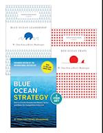 Blue Ocean Strategy with Harvard Business Review Classic Articles 'Blue Ocean Leadership' and 'Red Ocean Traps' (3 Books)