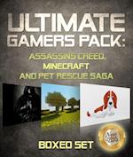 Ultimate Gamers Pack Assassins Creed, Minecraft and Pet Rescue Saga