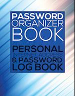 Password Organizer Book (Personal Internet Address & Password Log Book)