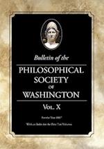 Bulletin of the Philosophical Society of Washington