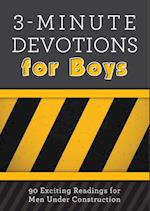 3-Minute Devotions for Boys