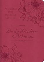 Daily Wisdom for Women 2015 Devotional Collection - November