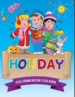 Holiday Coloring Book for Kids