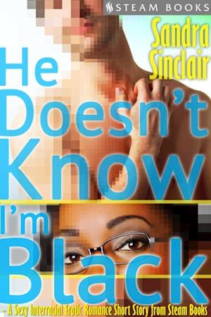 He Doesn't Know I'm Black - A Sexy Interracial Erotic Romance Short Story from Steam Books