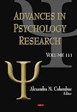 Advances in Psychology Research