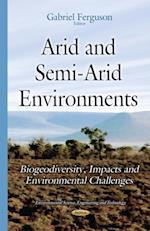 Arid and Semi-Arid Environments