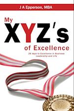 My XYZs of Excellence