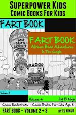 Superpower Kids: Comic Books For Kids- Comic Illustrations - Comic Books For Kids Age 8: Fart Book