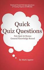 Quick Quiz Questions: Pub Quiz At Home