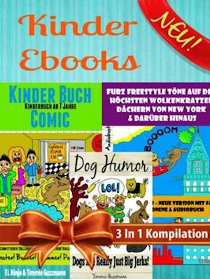 Kinder Ebooks: Lustige Kinder Bilderbücher und Kinderwitze - Comic Romane - Comic für Kinder - Für Kinder ab 6 (Bestseller Kinder)
