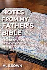 Notes from My Father's Bible