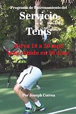 Programa de Entrenamiento del Servicio En El Tenis