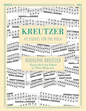 42 Studies: Transcribed for Viola (Schirmer's Library of Musical Classics, Volume 1737)