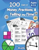 Humble Math - 100 Days of Money, Fractions, & Telling the Time