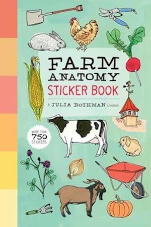 Farm Anatomy Sticker Book