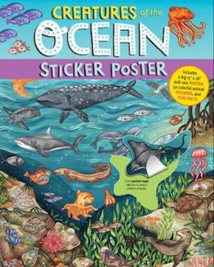 Creatures of the Ocean Sticker Poster