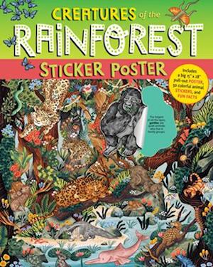 Creatures of the Rainforest Sticker Poster