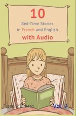10 Bedtime Stories in French and English with audio.