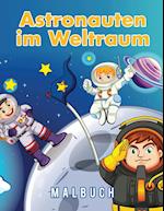 Astronauten Im Weltraum Malbuch