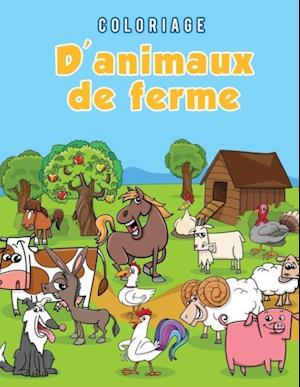 Coloriage D'Animaux de Ferme