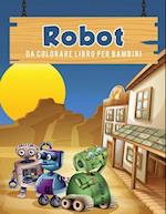 Robot Da Colorare Libro Per Bambini