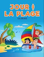 Jour + La Plage Coloriage