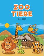 Zoo Tiere Malbuch