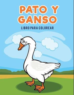 Pato y Ganso Libro Para Colorear