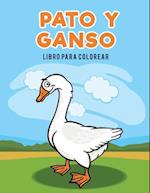 Pato y Ganso Libro Para Colorear