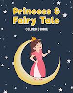 Princess & Fairy Tale Jumbo Coloring Book