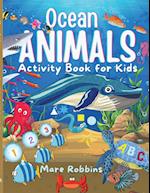Ocean Animals Activity Book for Kids 