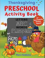 Thanksgiving Preschool Activity Book 
