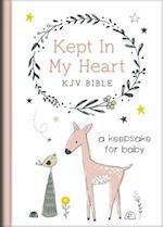 Kept in My Heart KJV Bible [coral Woodland]