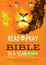 Read & Pray Through the Bible in a Year for Boys