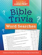 Bible Trivia Word Searches Large Print