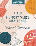 Bible Memory Verse Challenge Word Searches Large Print