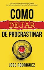 Como dejar de procrastinar