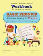 Teacher-Parent-Student Workbook for Learning and Teaching Basic Phonics 