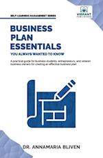 Business Plan Essentials You Always Wanted To Know 
