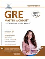 GRE Master Wordlist : 1535 Words for Verbal Mastery
