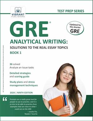 GRE Analytical Writing : Solutions to the Real Essay Topics - Book 1