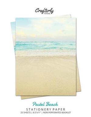 Pastel Beach Stationery Paper