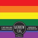 Rainbow Flag Scrapbook Paper Pad
