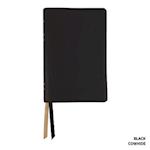 Legacy Standard Bible, Handy Size Paste-Down Black Cowhide Red Letter