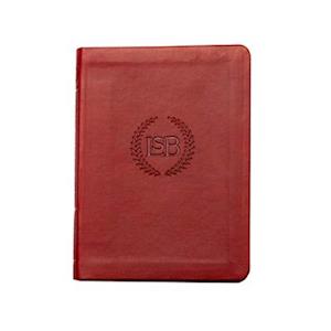 Legacy Standard Bible, New Testament with Psalms and Proverbs LOGO Edition - Burgundy Faux Leather