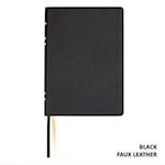 Lsb Giant Print Reference Edition, Paste-Down Black Faux Leather