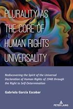 Plurality as the Core of Human Rights Universality